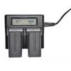 Dual Charger for Nikon EN-EL15: Compatible with D610, D800, D7000, V1, D7200, D750 Models