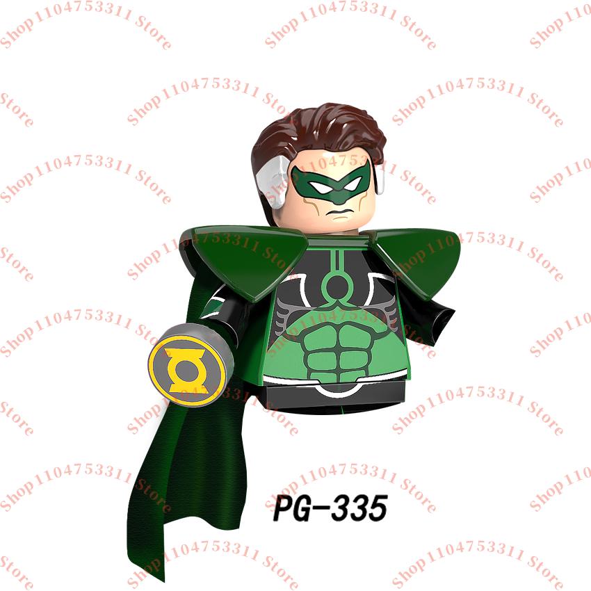Hot-selling Toy Blocks Superhero Assembly Building Blocks Kids MINI Puzzle Brick Toy Alfred Bane Green Lantern Collection Gift