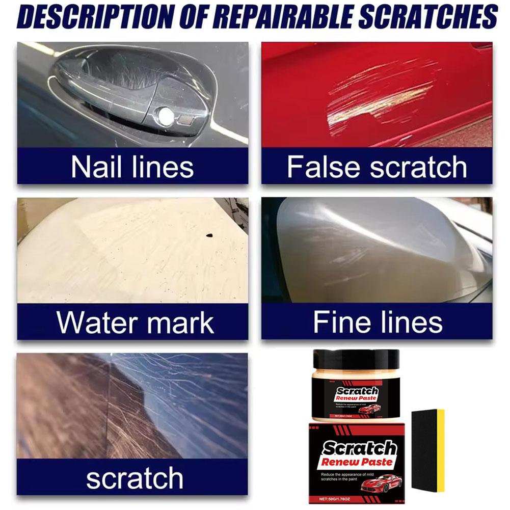 Nano Car Scratch Repair Wax-Deep Scratch Removal And Paint Surface Restoration With Protective Gloss Effect-Polishing Paste
