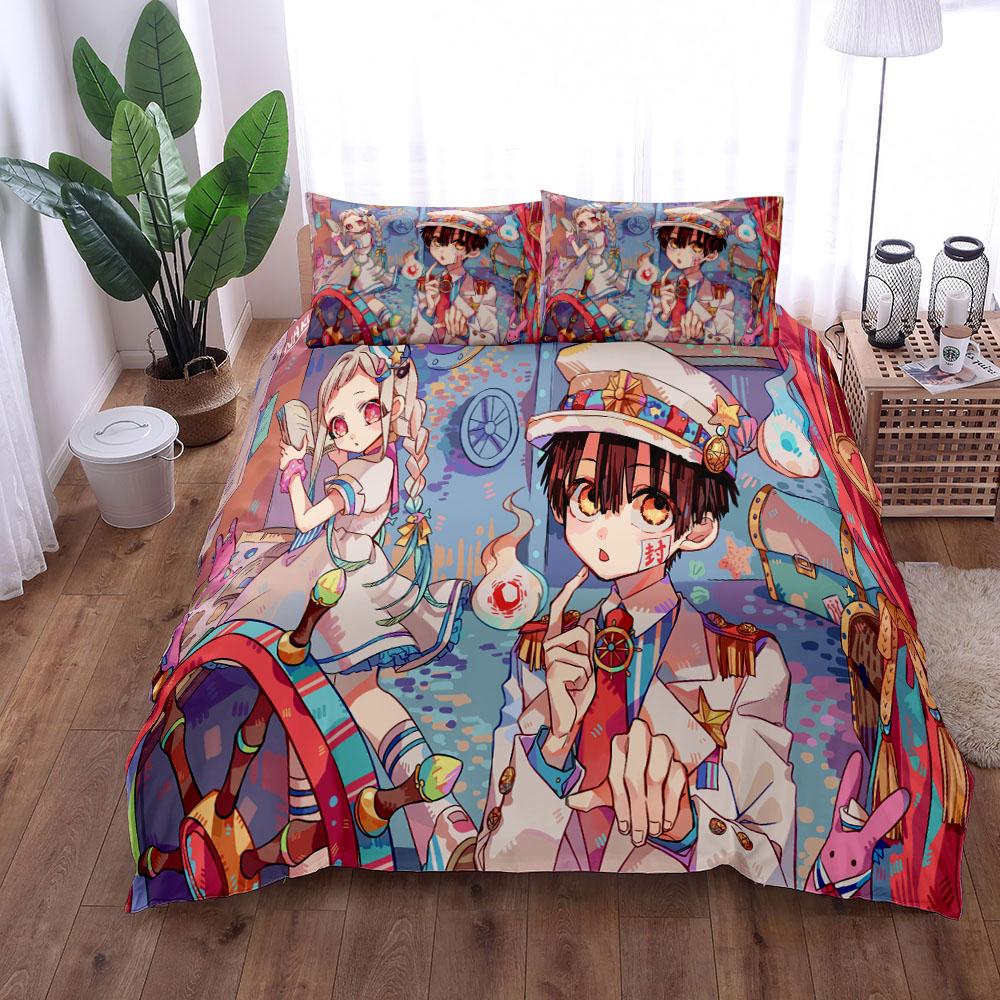 Azur Lane Duvet Cover Set King Queen Double Full Twin Single Size Bed Linen Set