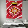 Girona FC poster Wall Hanging Printed Fabric Blanket Decorative Tapestries for Bedroom Living Room Home Decor