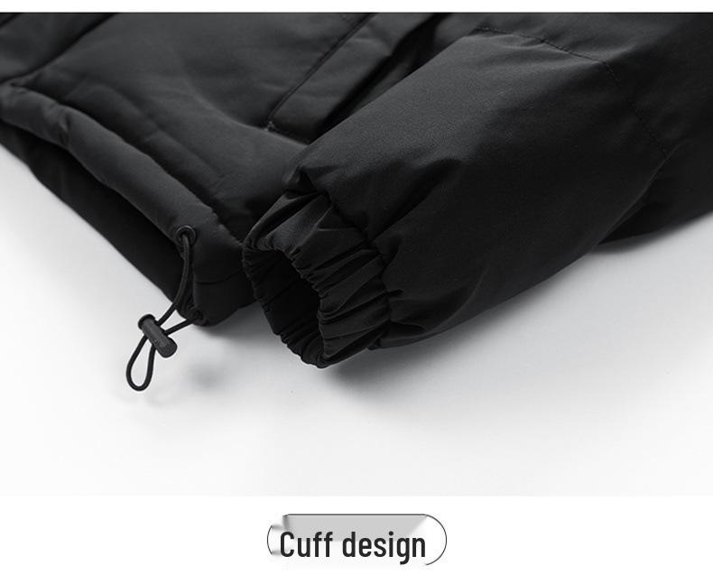 Men's Winter Plus Size Two-Piece Style Thick Cotton Jacket