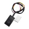 DC12V/200mA Car Auto Interior DIY Mount Push Button Latching Turn ON/OFF Switch Sticker LED Light RV Truck ON/OFF Switch Switches4