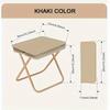 Portable Folding Pencil Stool for Outdoor Picnic, Small Folding Stool for Camping and Fishing