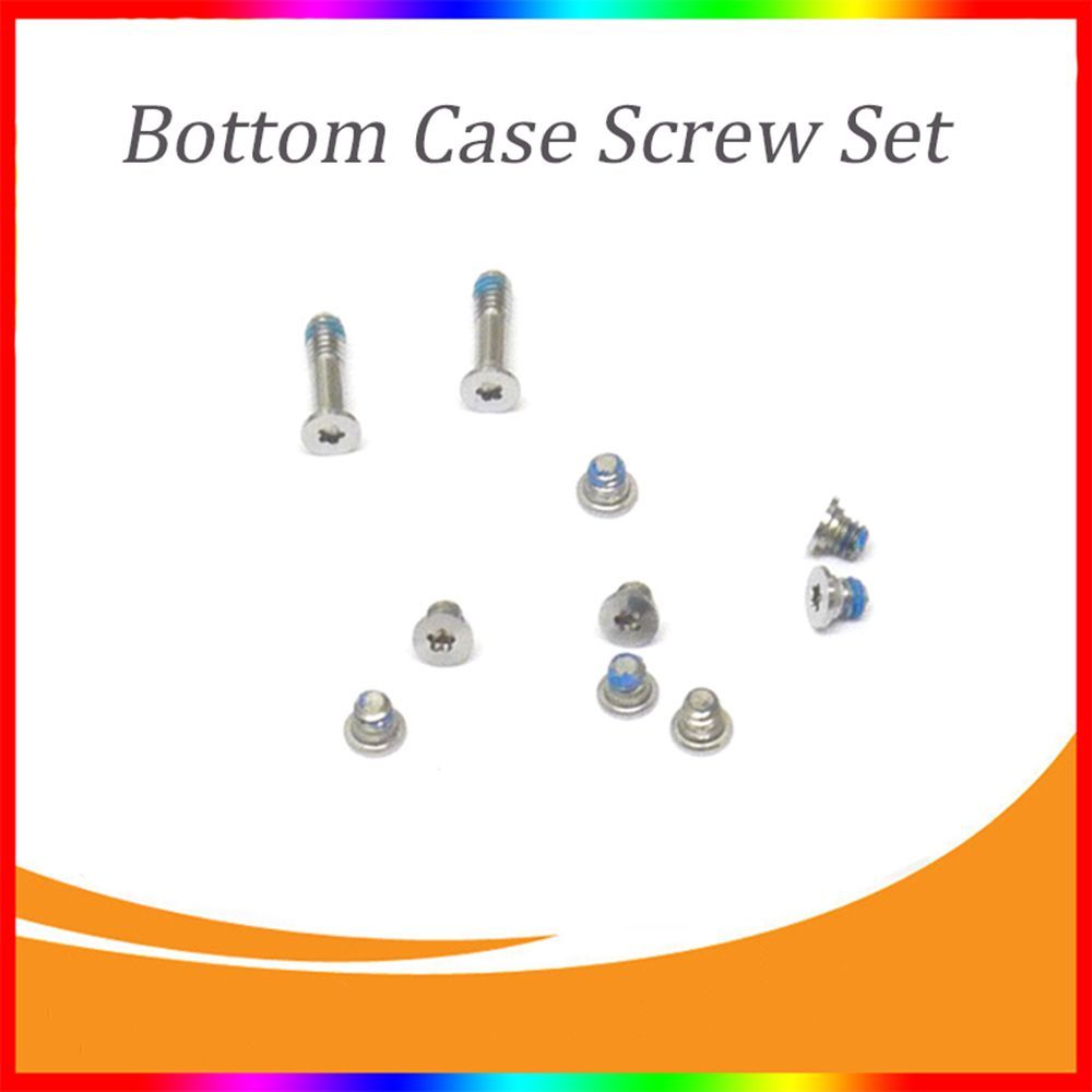Genuine Screws A1370 Original New 2010 Case 10Pcs A1466 A1369 2013 13" Air Bottom Set For MacBook