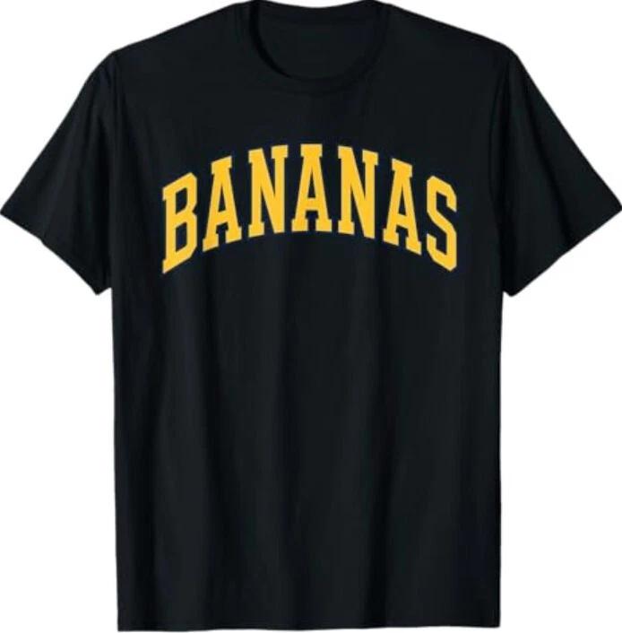 

BANANA - Throwback Design - Classic 100% Cotton T-shirt Mens Tees Top 2XL