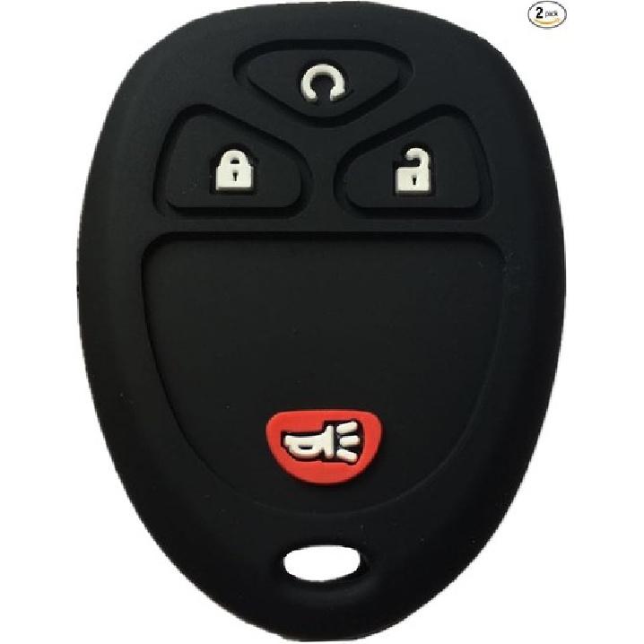 Silicone Keyless Entry Remote Control Key Fob Cover Case Protector Replacemen
