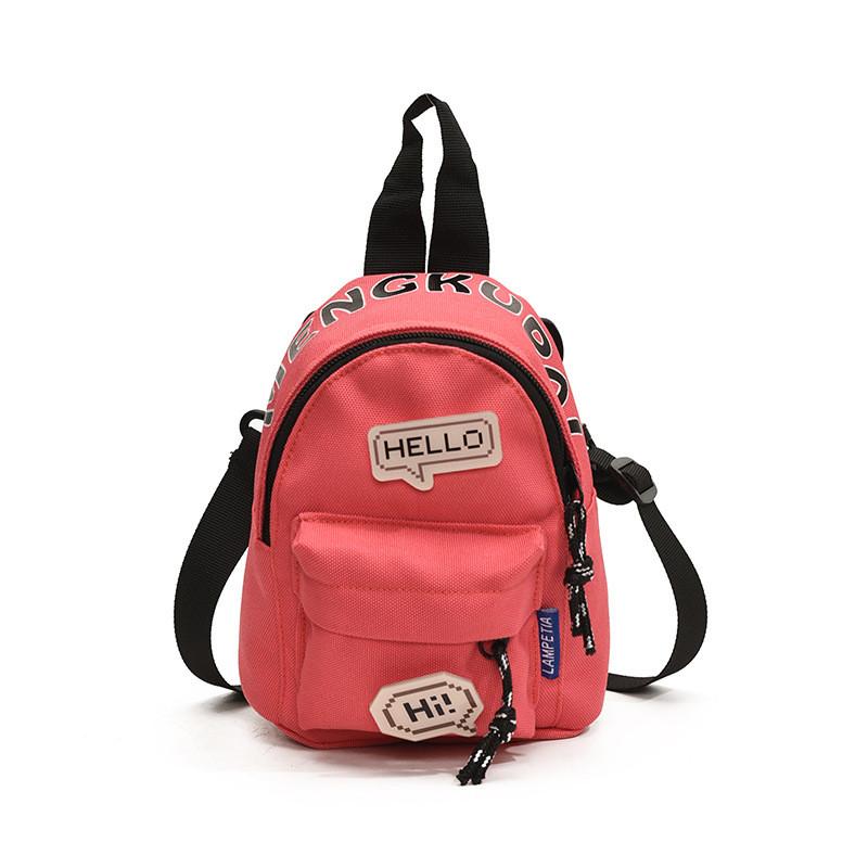 Fashion Shoulder Leisure Bag Canvas Material Letter Design Suitable For Daily