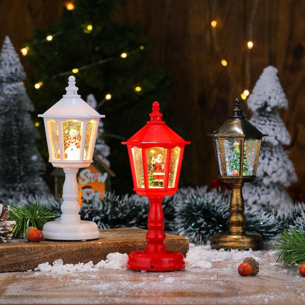 Musical Christmas Water Lamp: Illuminated Holiday Decoration & Night Light - Perfect Children's Gift