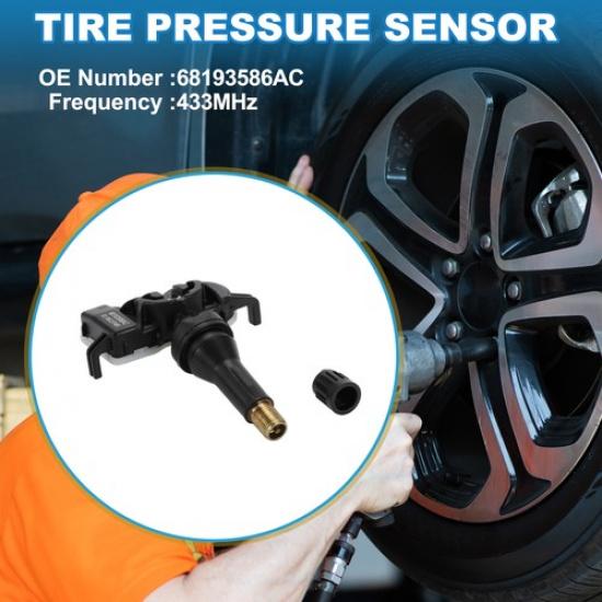 68193586AC Car Tire Pressure Sensor for Jeep Renegade 2015 2016 1 Pc 433MHz
