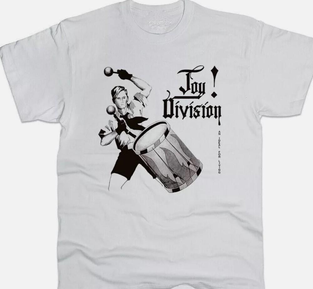 VTG An Ideal for Living Joy Division Band Shirt White Unisex S-5XL Unisex T-Shirt S