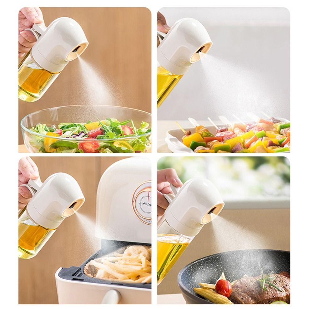 Glass Oil Dispensers Quantitative Oil Mister Convenient Olive Oil Sprayer  for Home