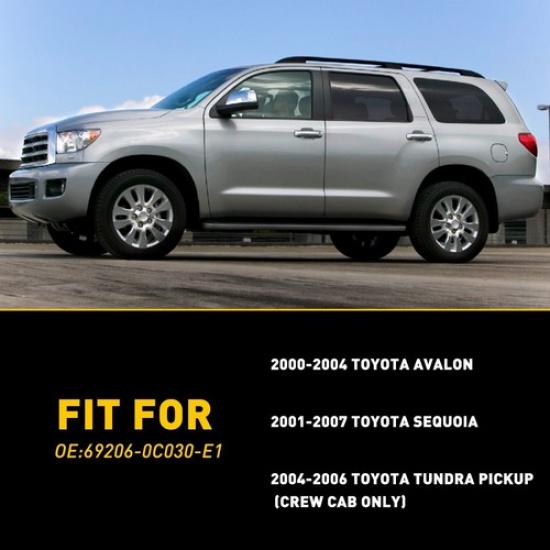 Left Ide Interior Door Handle Front Rear For Toyota 2001-2007 Gray Sequoia