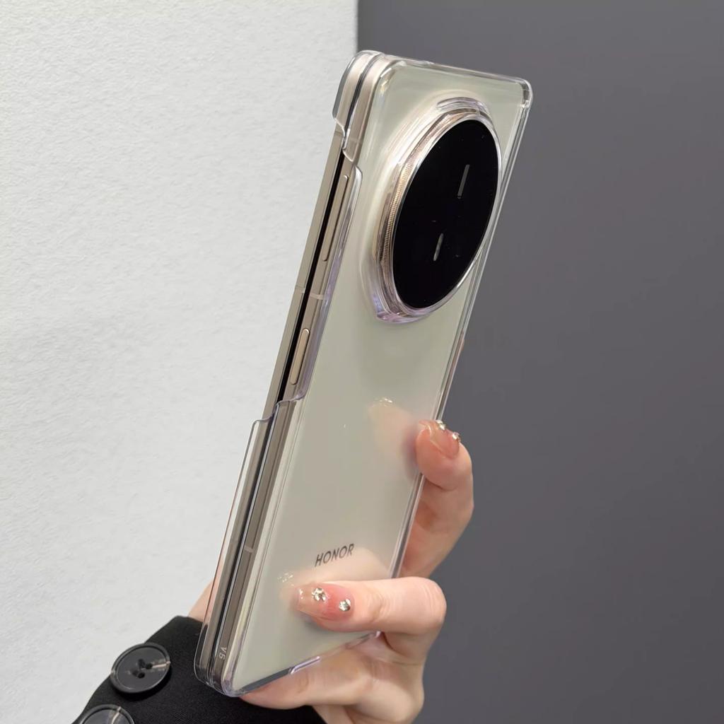Applicable to vivoxfold1 center axis mobile phone case OPPOFindN1 Huawei X1 magnetic mateteX1x1 transparent s