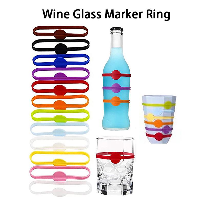 1 Set Of Drink Markers Wine Glass Labels Drink Charms Cocktail Small Wine Glass Markers Red Wine Glass Markers
