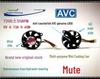 Sessiz 3007 3CM 5V Manyetik Levitasyon Mini Dizüstü Bilgisayar Soğutma Fanı