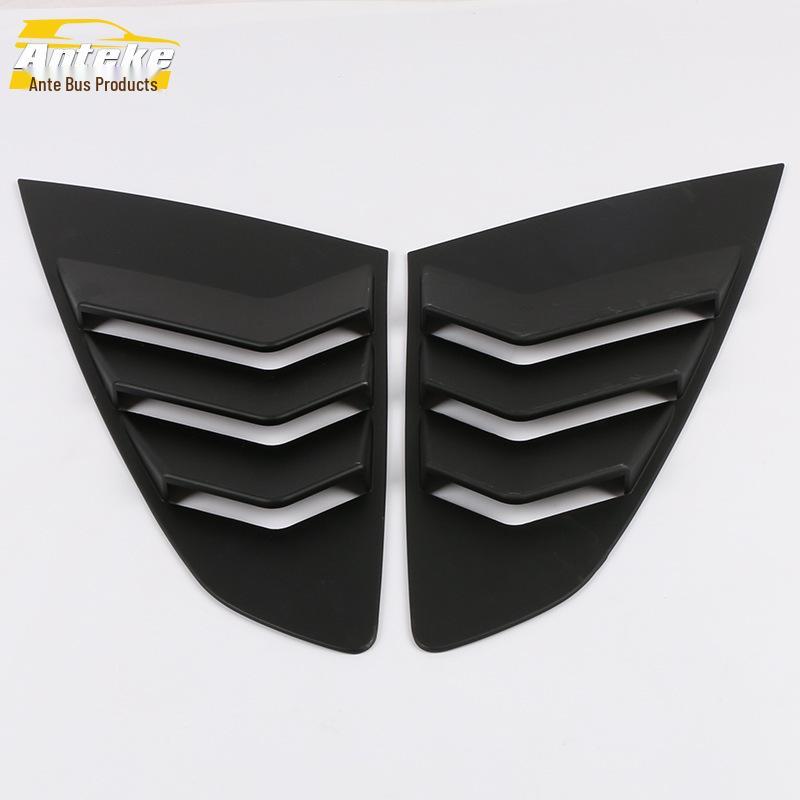 18 CC Rear Window Louver Side Anti-Scratch Patch - Decorative Exterior Panel Accessory