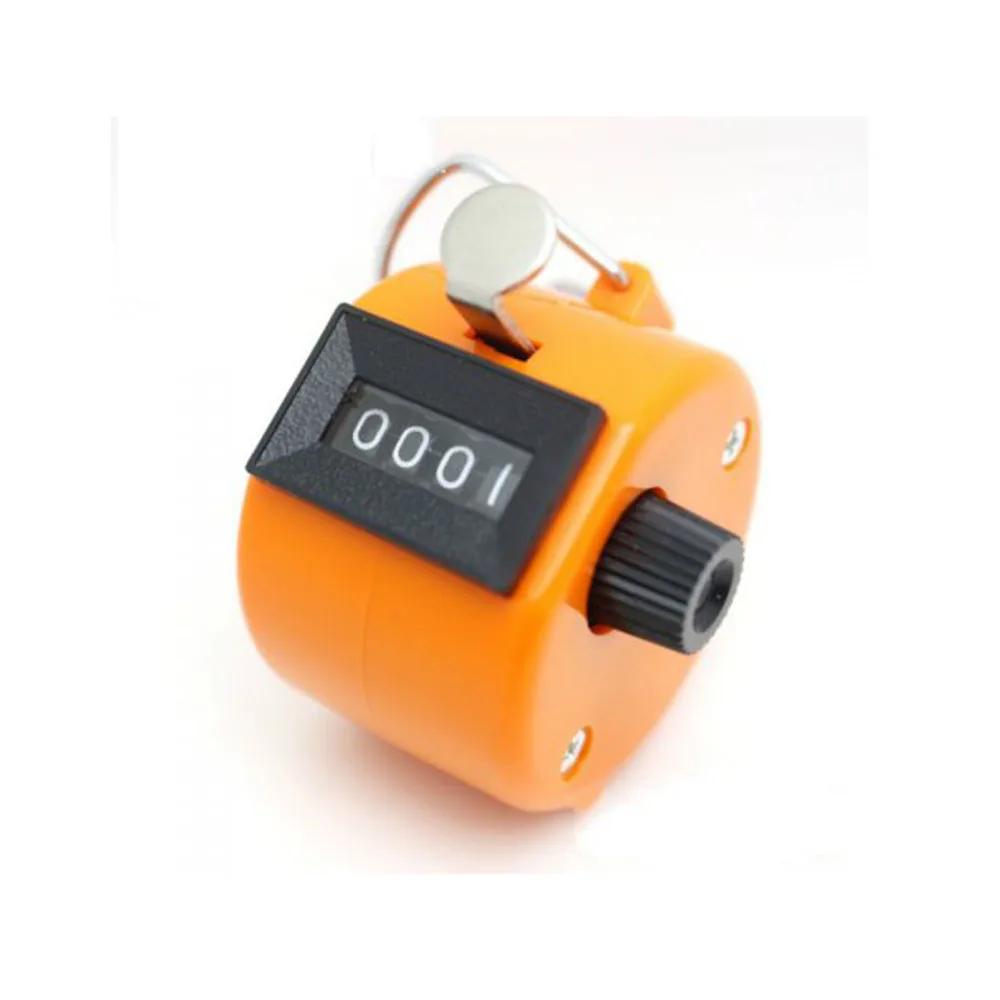 4 Digit Counters Hand Finger Display Manual Counting Tally Clicker Timer Soccer Golf Counter Plastic Shell