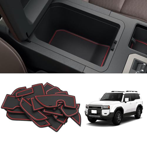 

Auto Spec Toyota New Land Cruiser LC250 Land Cruiser Prado 250 Серия Внутренний Резиновый Коврик Коврик в Дверной Карман 2024-Текущая Модель Специфический Дизайн Резиновый