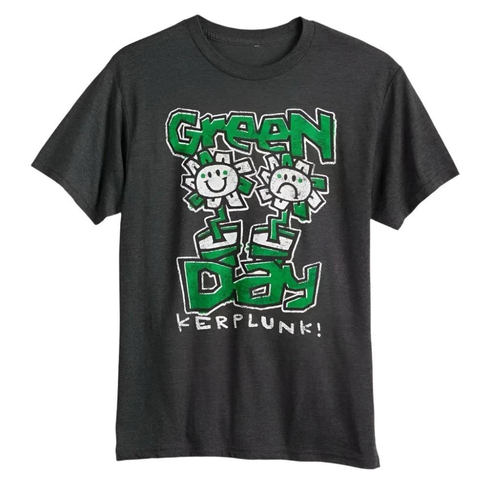 RARE! Men s Green Day Kerplunk Flowers Graphic Medium Tee T-Shirt HOT NEW Unisex T-Shirt XXXXL