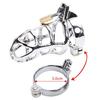 3 RINGS/KIT BDSM Sex Toy for Men Chastity Device Penis Lock Erotic Bondage Husband Loyalty Big Metal Cock Cage Gay Testicle Jewe