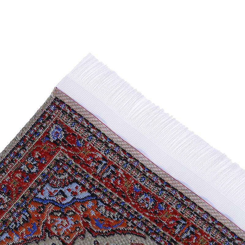 1:12 Covor Miniatură pentru Casă de Păpuși Brodat Covor Floral Țesut Acoperiri de Podea