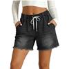 Dames High Waist Jeans Stretch Flared Rechte Pijp Losse Trendy Zoom Denim Broek