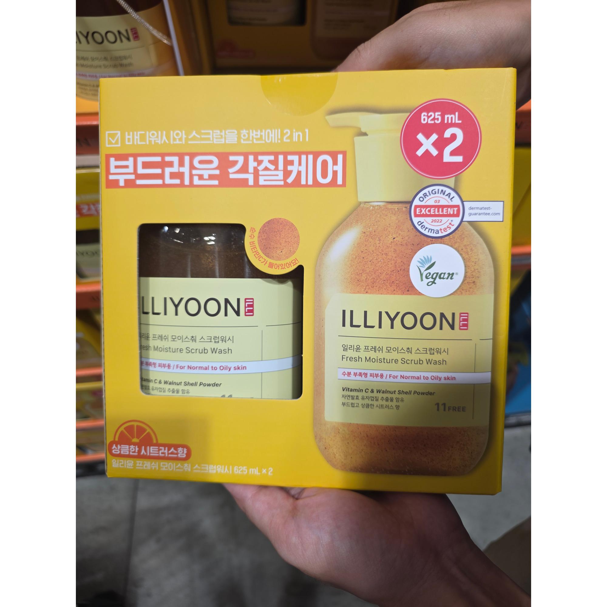 ILLIYOON Fresh Moisture Scrub Wash 625ml