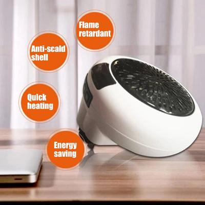 900W Mini Household Electric Heater Fan Heater Desktop Wall Handy Heater Stove Radiator Warmer Machine for Winter