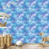 Watercolor Galaxy Azure and Blue Wallpaper for Living Room and Bedroom 50x1000