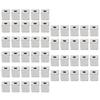 50pcs Stainless Steel Square Spacer Beads Steel DIY Necklace Accessories  DIY Jewelry Making