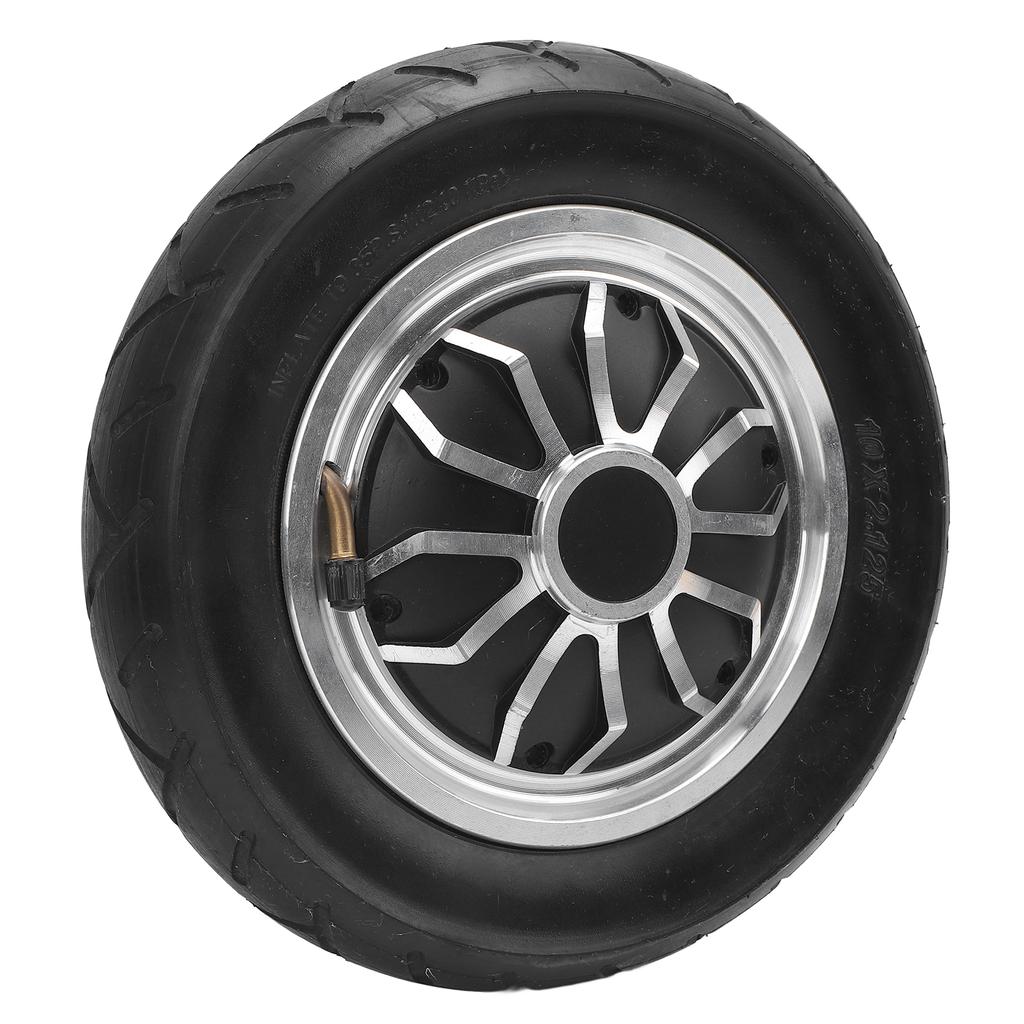 10 Inch Hub Motor 36V 350W Brushless Hub Motor with Tire for Electric Scooter Folding Cycle Water Resistant