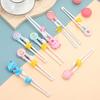 Training Chopsticks Ergonomic Cartoon Easy To Clean Fun Effective Learning Tool Baby Practice Chopsticks