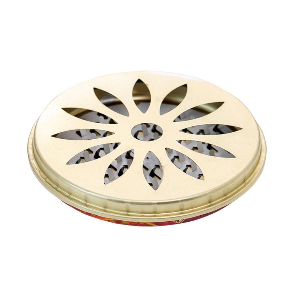 With Lid Mosquito Spiral Holder Box Fireproof Mosquito Coil Burner  For Living Room Bedroom