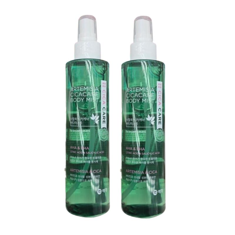 Shower Mate Artemisia Cica Care Körpernebel 200ml | Beruhigendes Körperspray, pH-Wert-Balancepflege