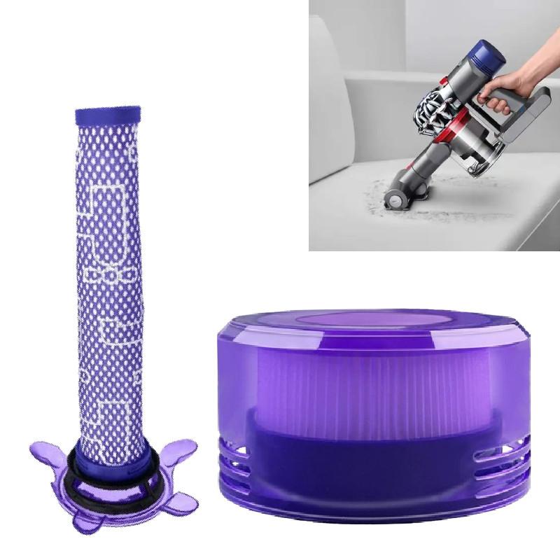 For Dyson V8 Focus Mattress Pre And Post Filter Replacement Kit For Home Cleaning