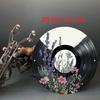 Metal Wall Art Vinyl Record Flower Poster Home Decor