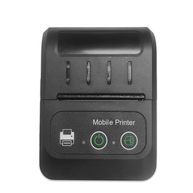 

Ereind Inkless 58MM Portable Bluetooth Thermal Receipt Printer USB+Bluetooth, Advanced Black (Chinese, CN Plug)