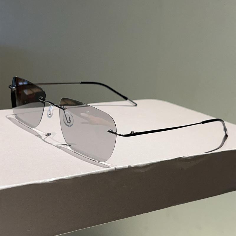 JYL TS Sunglasses Polarized Frameless Unisex/3470 B-3100 церулеан голубой