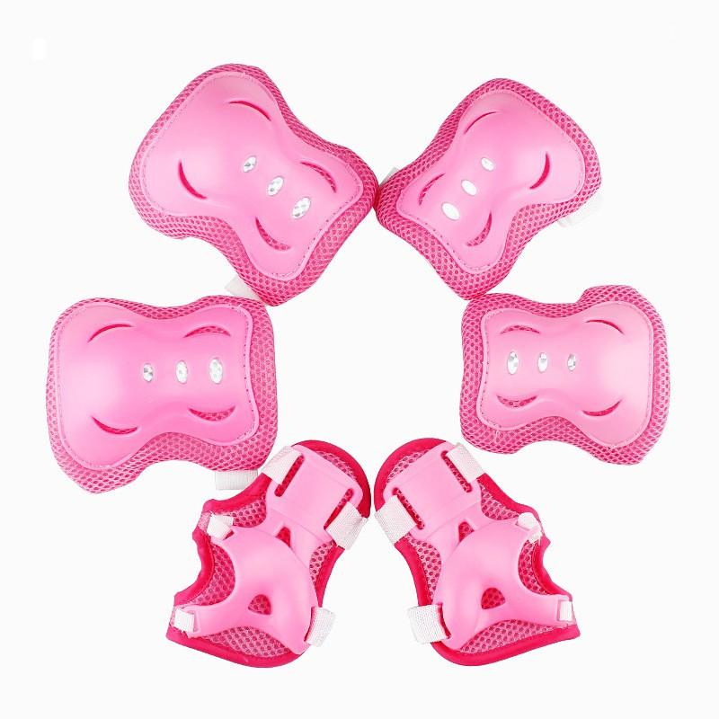 Kids Cycling Protective Gear Set - Knee Elbow Wrist Pads Bike Skateboard Scooter Safety Equipment