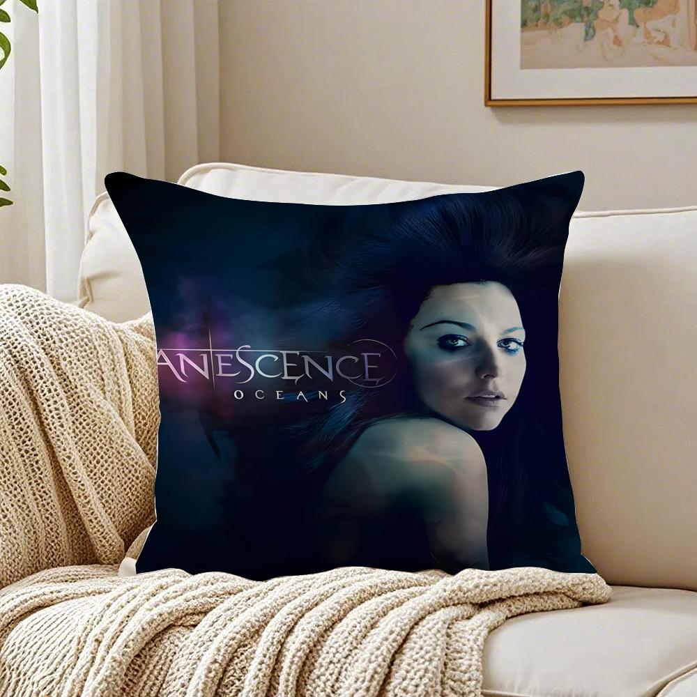 band gothic EEvanescence AAmy LLee Cushion Cover Pillowcase Antidustmite living Room Sofa Decor Cushion Room