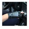 New Gloves Men's and Women's Black PU Leather Warm Driving Gloves Mittens Touch Screen Waterproof Gloves
