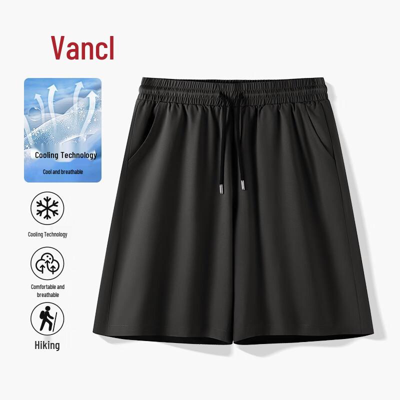 VANCL Men's Cooling Ice Silk Casual Shorts