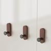 Sturdy Wood Adhesive Wall Hook Easy Mounting For Kitchen Bathroom Storage Organizers