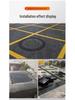 Square and Round Cast Iron Manhole Cover for Electric and Water Utilities