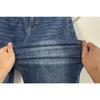 Plus Size Women Denim Straight Leg Casual Floor Length Long Pants