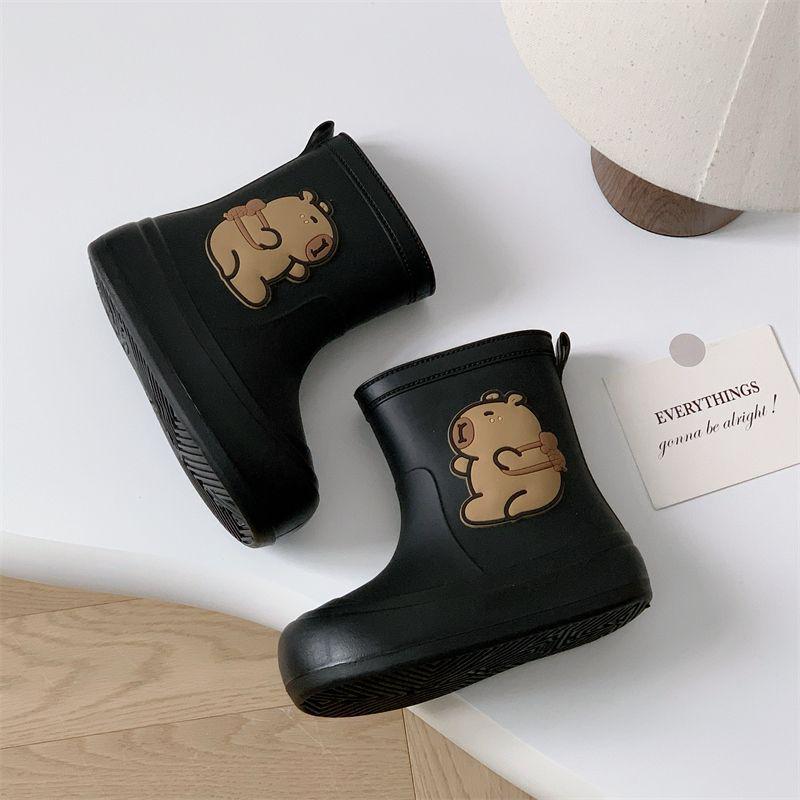 

Japanese Style Cute Parent-Child Rain Boots - Women s & Kids Non-Slip, Soft, Thick-Soled Waterproof Shoes 24.0cm (EU 37-38)