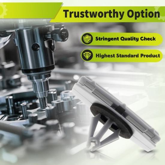 20pcs Gray New Fender Flare Moulding Clip For Chrysler Jeep Liberty Wrangler