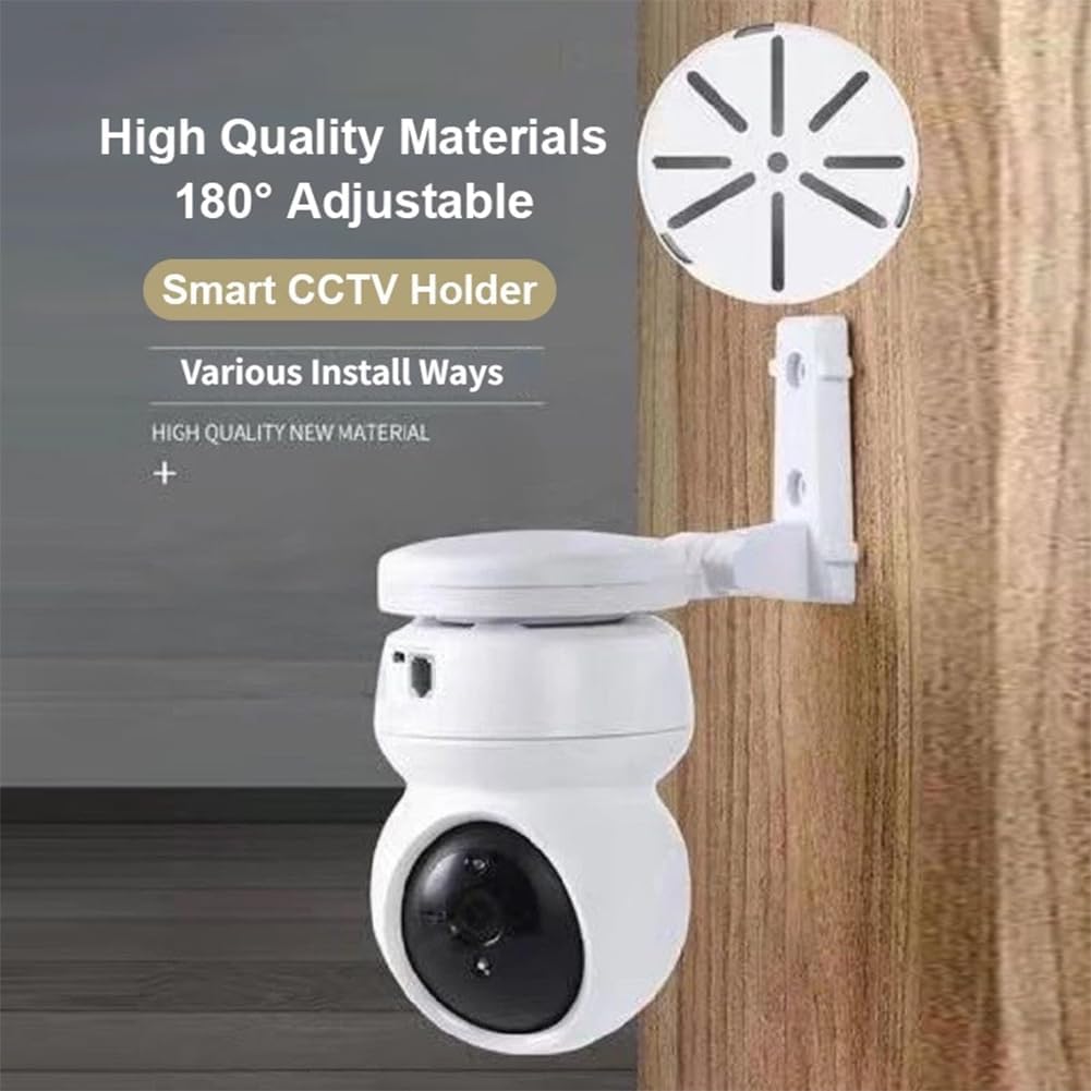 Kakalote Wall Mount Bracket for Indoor Cameras, Small Wall Mount Floating Camera Shelf Universal Camera Stand for Bedroom Kitchen Living Room, No