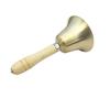 8 cm Kupfer-Handglocke mit Holzgriff - Ideal für Unterricht, Klassenzimmer, Haustiere oder Weihnachten